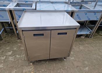 Stół Gastronomiczny z Drzwiami Otwieranymi 80/60/85