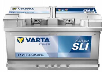 Akumulator Varta F17 80Ah P+