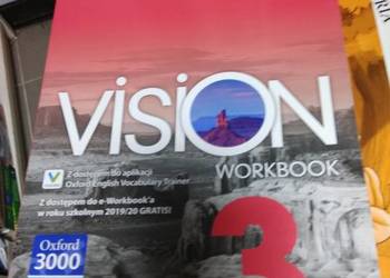Vision 3 workbook ćwicz Oxford angielski antykwariat szkolny