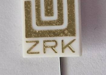 ZRK Unitra – przypinka/wpinka/pin vintage PRL