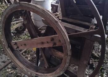 Zabytkowa sieczkarnia