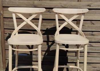 2 x hoker krzesło barowe wysokie typu Thonet