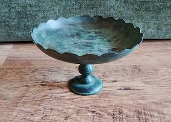 Kolekcjonerska Patera Vintage – Szlachetny Mosiądz & Verdigris | Design