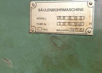 Wiertarka słupowa kolumnowa PK 203