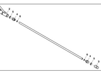 John Deere 9470RX - Zestaw przewodu RE164261 (Gąsienice i obciąźniki) John Deere 9470RX - Zestaw przewodu RE164261 (Gąsienice i obciąźniki)