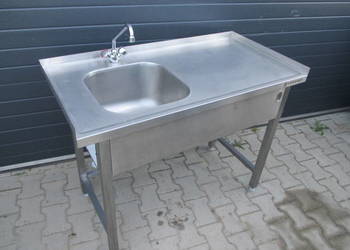 Zlew Gastronomiczny 1 Komorowy 120/60/85