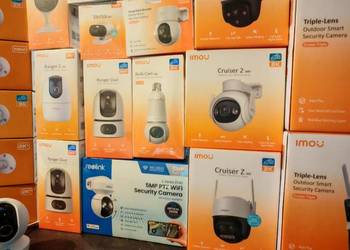 IMOU Kamery WIFI,LAN zewnętrze i wewnętrzne, obrotowe, tubowe, mikrofon