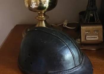 Staty skórzany  kask górniczy