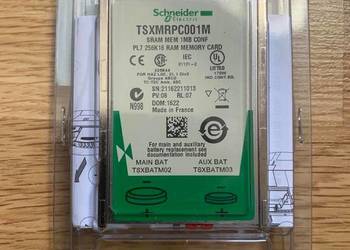 SCHNEIDER ELECTRIC TSXMRPC001M,CARTE EXTENSION MÉMOIRE FLASH EPROM 1024 KO