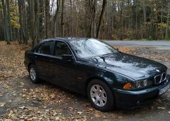 BMW E39 lift 520d beżowa skóra