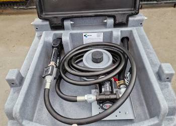 Mobilny zbiornik paliwa 600l. P12V, 50l/min. Dostawa GRATIS