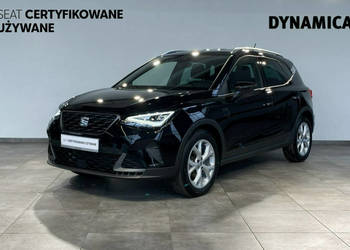 Seat Arona VAT 23% FR 1.0TSI 110KM M6 2022 r., salon PL, serwisowany, gwar…