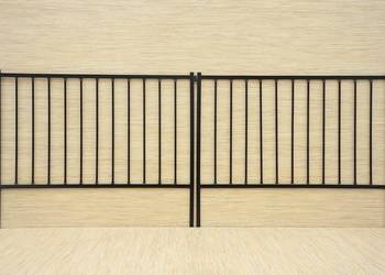 PŁOTEK METALOWY 100 X 80 CM PALISADA OGRODZENIE