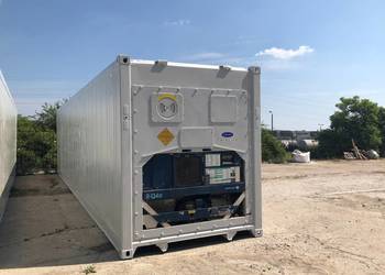 Kontener chłodniczy 40'RF - 12m, odnowiony, standard podwyższony.