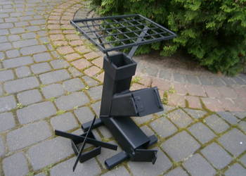 piecyk rakietowy,grill ogrodowy.