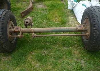 oś z kołami do przyczepy 3.5 t d 35