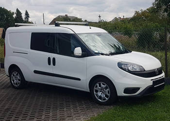 Fiat Doblo MAXI 5 OSÓB DŁUGI KLIMA 2 xDRZWI BOCZNE PRZESUWNE I-WŁAŚCICIEL …