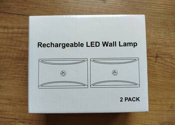 Lampki dotykowe LED na ścianę białe 3 rodzje światła NOWE