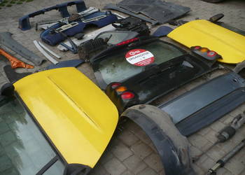 Smart fortwo, klapa, maglownica, lampa,szyba,deska PRAWIE DARMO