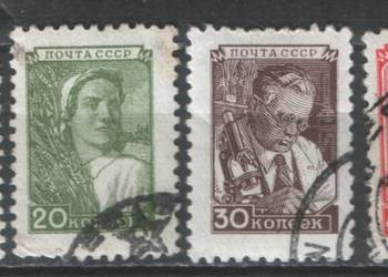 Zn. ZSRR Mi 1331, 2, 4, 5 kas 1949