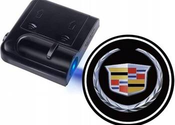 ŚWIATŁA LED POWITALNE LOGO CADILLAC BEZPRZEWODOWE