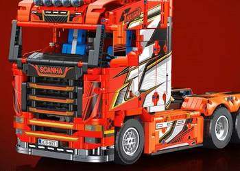 Klocki Ciągnik siodłowy Truck - duży