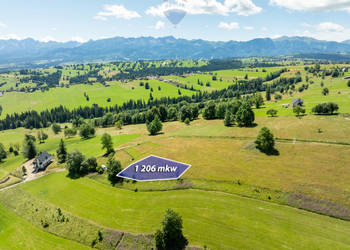SIEROCKIE - DZIAŁKA Z WIDOKIEM NA TATRY | 1206M2
