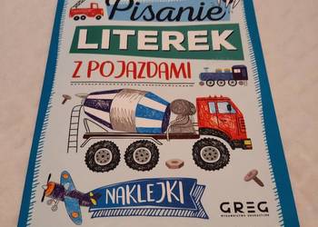 Pisanie literek z Pojazdami, Greg (Kolorowanki, Książeczki dla dzieci)