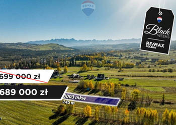 Podhalańska oaza – działka w Białce Tatrzańskiej