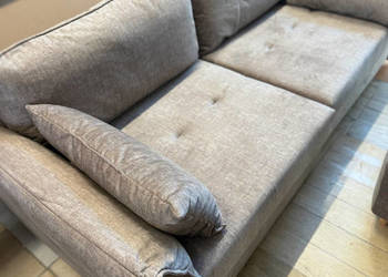 Sofa COSIMO z pojemnikiem i fn. spania NOWA, polska produkcja, 243x117