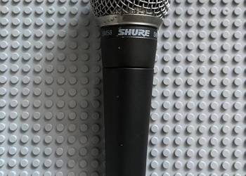 Shure SM58 – oryginalny mikrofon dynamiczny | używany studyjnie
