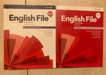 English File Elementary Komplet Student's Book i Workbook