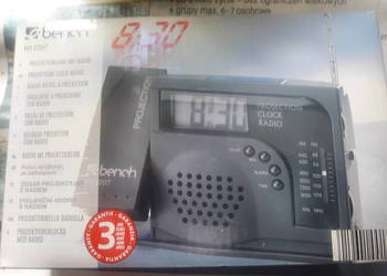 Radiobudzik z projektorem e-bench KH 2207 Komplet