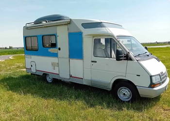Kamper Renault Trafic Klasyk-Zabytek żółte tablice 1990r. OKAZJA!!!