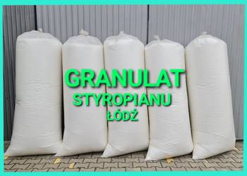 Granulat styropianowy regranulat styropianu styrobeton lekkie wylewki ŁÓDŹ