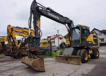 Koparka kołowa Volvo EW 160E, 2016 rok.