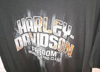 Nowa koszulka ORYGINAŁ HARLEY  DAVIDSON  t shirt lusterko kanister za darmo