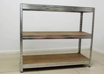 Regał metalowy magazynowy 121x104x46 cm – 3 półki : dostępne 2 sztuki