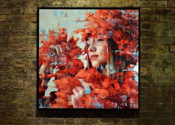 Obrazy na płótnie 70x70cm (druk, wydruk) loft #justart
