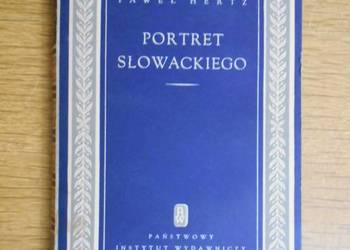 Paweł Hertz - Portret Słowackiego - 1953