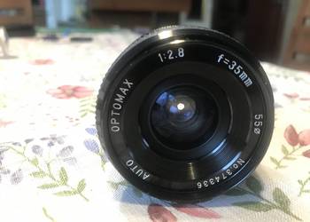 Obiektyw japoński Optomax 55mm.