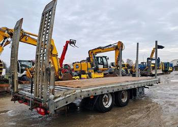 Przyczepa Niskopodwoziowa HUMBAUR HBT 106224 / 10 ton Laweta Najazd