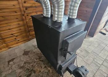 Piec nadmuchowy 20 kW – duże palenisko, wydajny wentylator