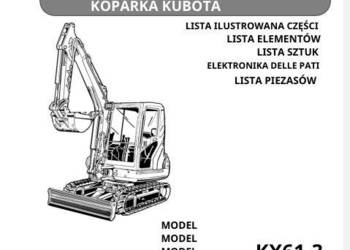 Kubota KX61-3 katalog czesci zamiennych Kubota KX61-3 katalog czesci zamiennych