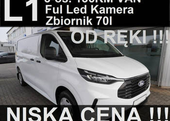 Ford Transit Custom L1 136KM Felgi Hak Full LEd Super Niska Cena 1490 zł o…