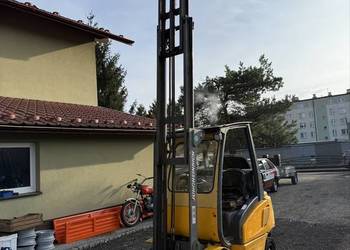 Wózek widłowy JUNGHEINRICH TFG 316, wolny skok, Triplex