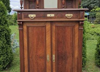 Bieliźniarka eklektyczna z lustrem, po renowacji (nr 9133)