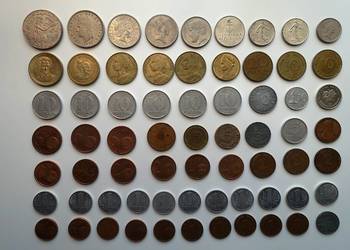 Zestaw monet zagranicznych
