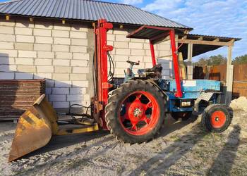 Oryginalny DUŻY WIDLAK Z szuflą Zetor