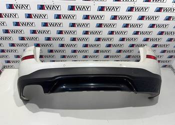 BMW X3 F25 LCI LIFT ZDERZAK TYŁ TYLNY PDC ORYGINAŁ A96 MINERALWEISS